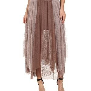 Free People lace skirt